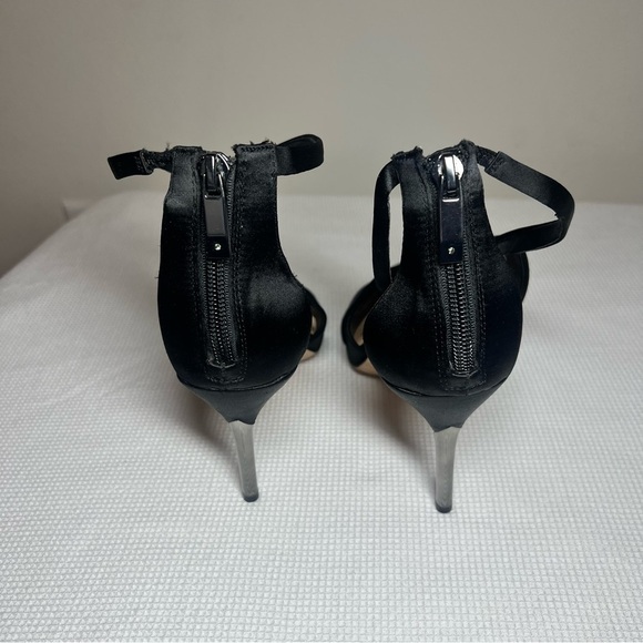 Imagine Vince Camuto Women's Black Satin Dress Pumps SZ 9 1/2 M Heels - Picture 3 of 8